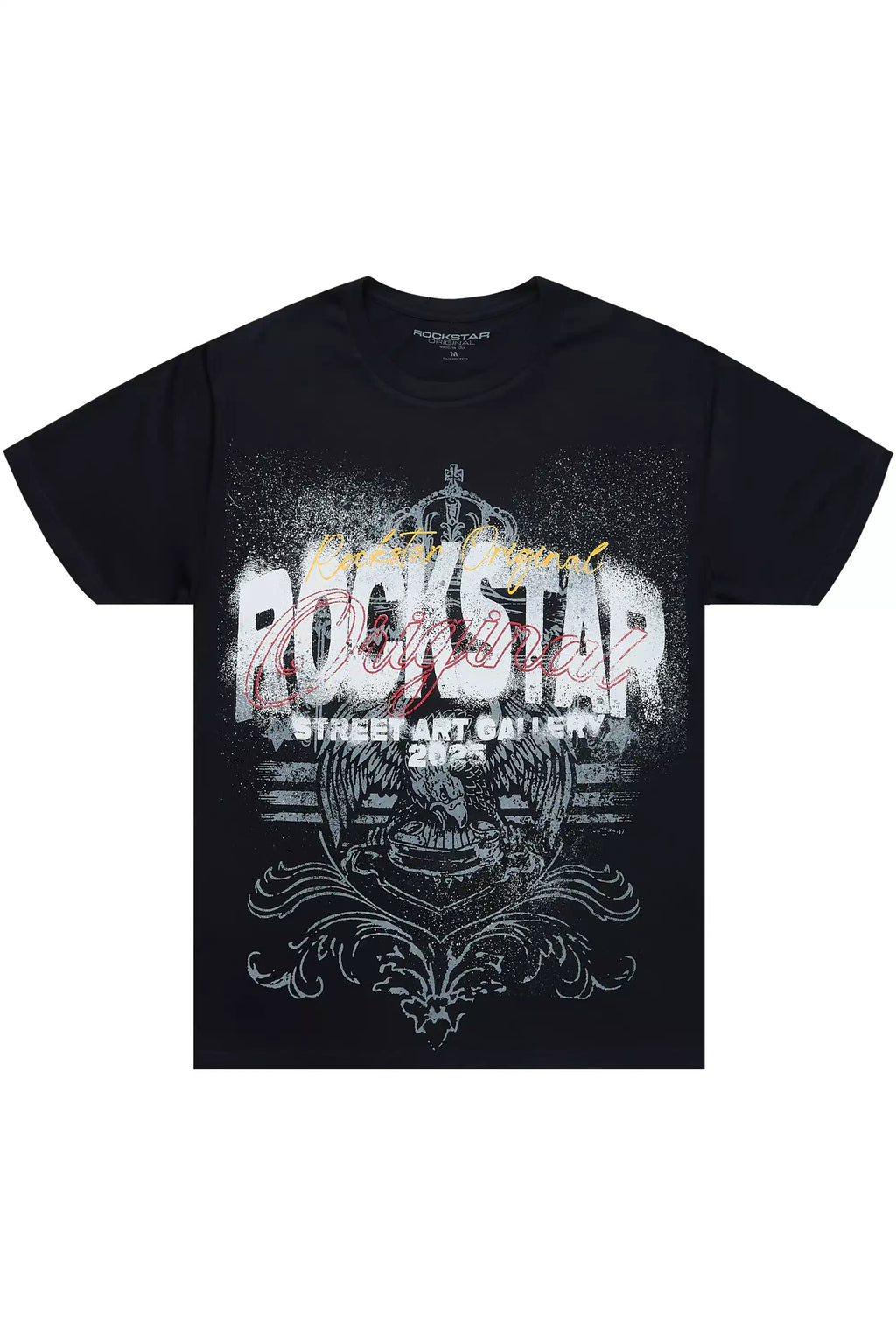 Irix Black Oversized Graphic T-Shirt