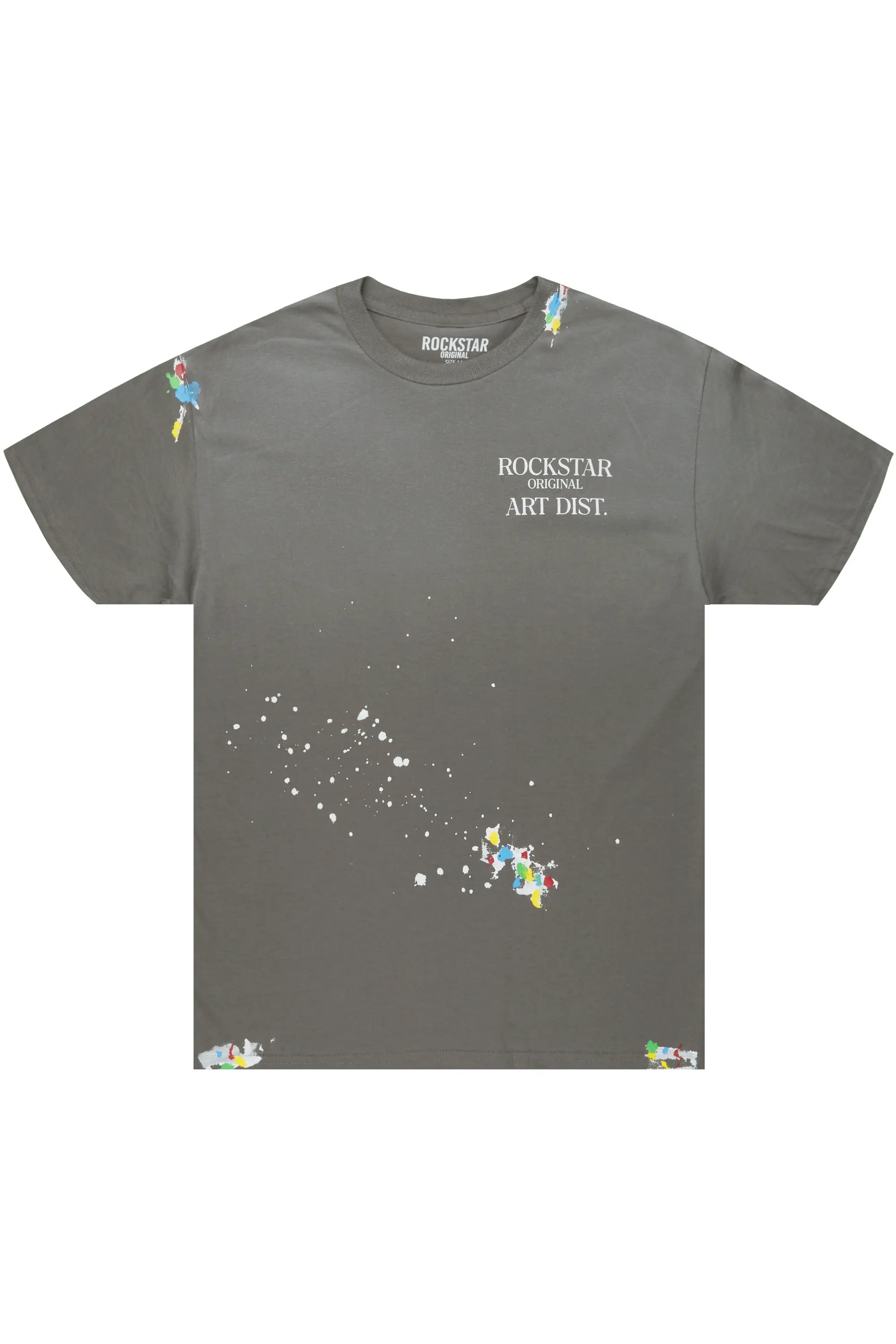 Palmer Vintage Grey Graphic T-Shirt