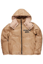 Kensen Beige Puffer Jacket