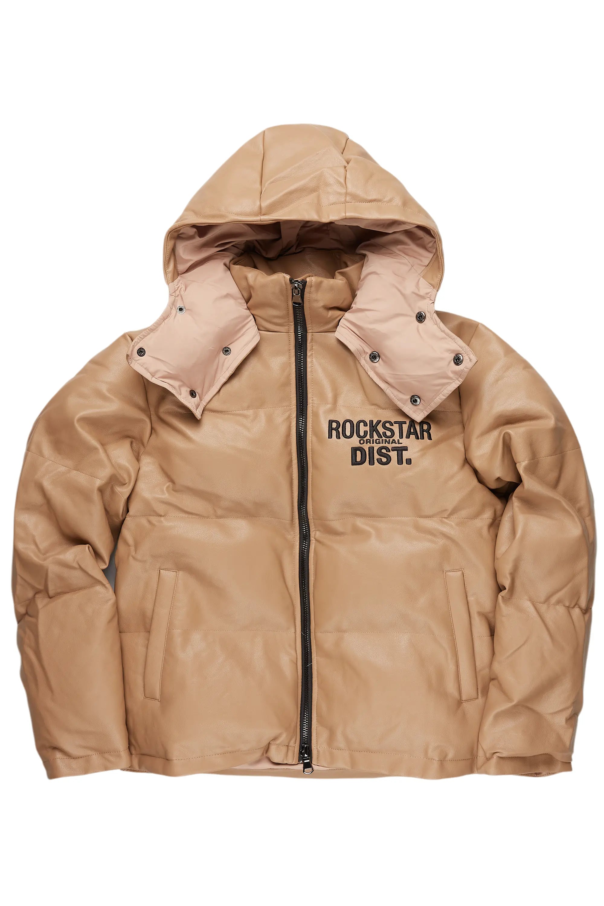 Kensen Beige Puffer Jacket