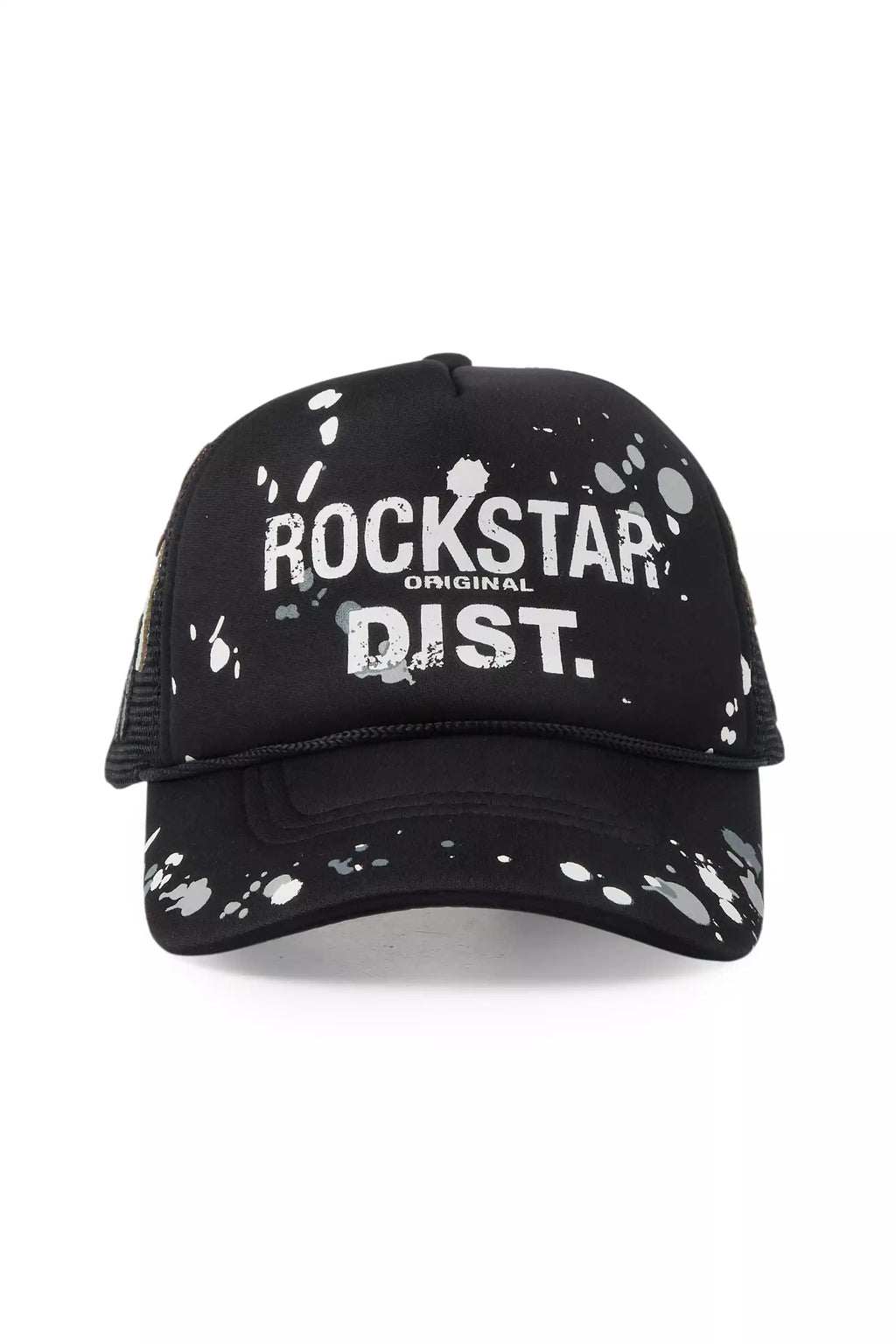 Platon Black Graphic Trucker Hat