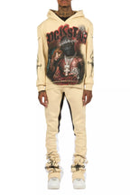 Vontae Beige/Black Hoodie/Super Stacked Track Set