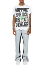 Briggs Heather Grey Baggy Pant