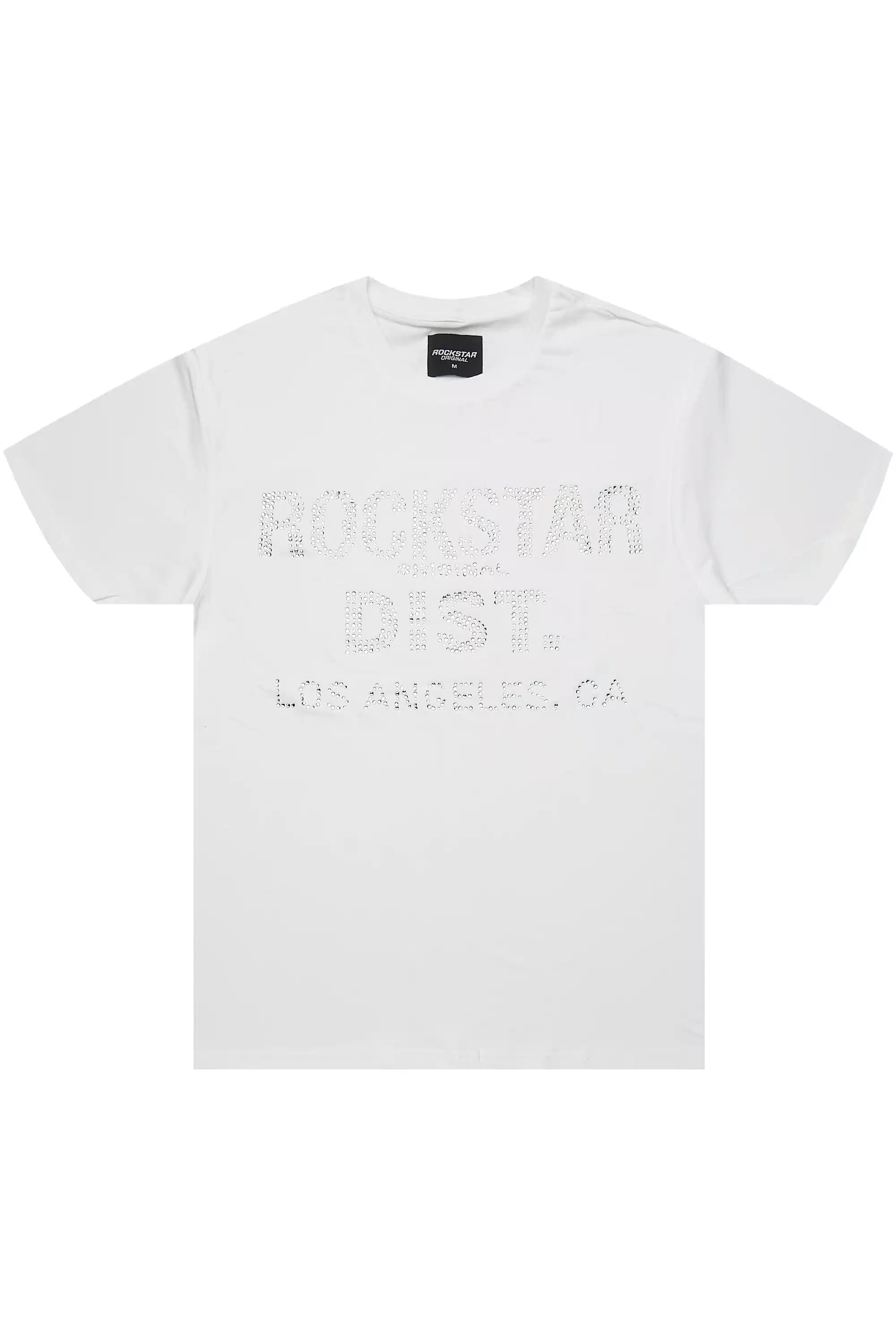 Lake White Rhinestone T-Shirt