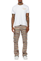 Lake White/Beige T-Shirt/Tapestry Jean Bundle