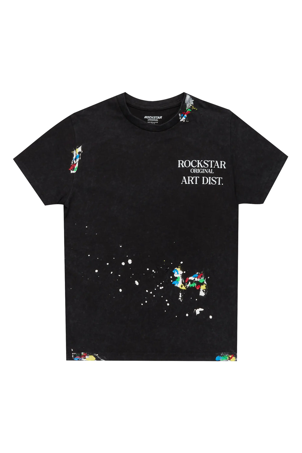 Boys Palmer Vintage Black Graphic T-Shirt