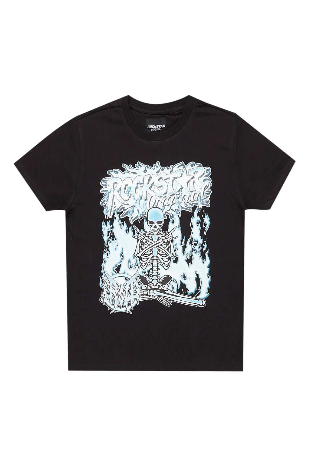 Boys Altair Black Graphic T-Shirt