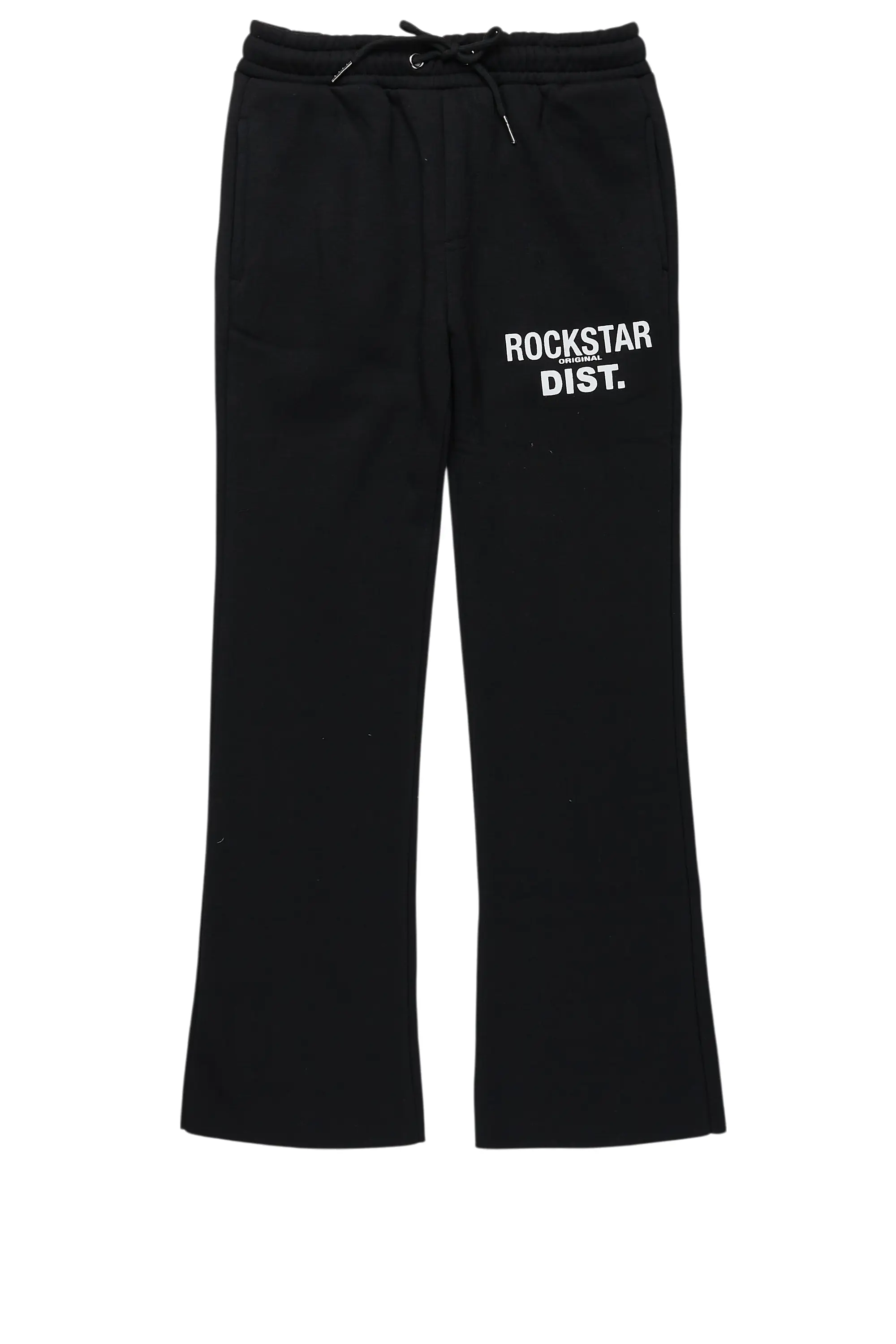 Boys Alpine Black Stacked Trackpant