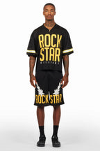 Climi Black T-Shirt/Short Set