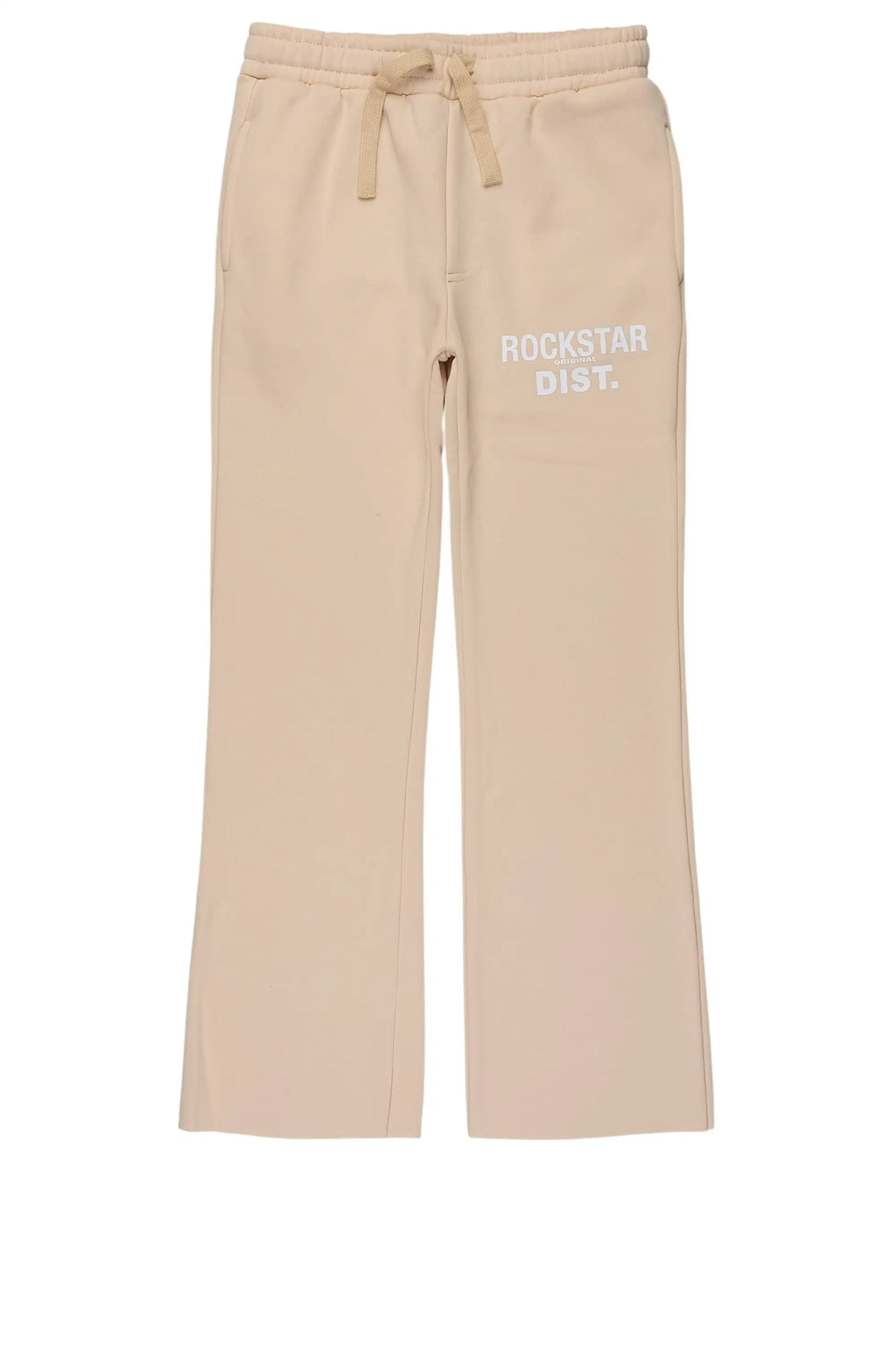Boys Alpine Beige Stacked Trackpant