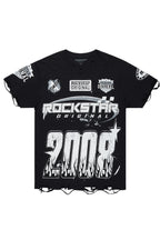 Amos Black Graphic T-Shirt