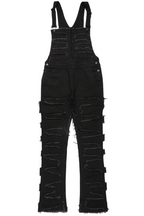 Alfie Black Denim Overall