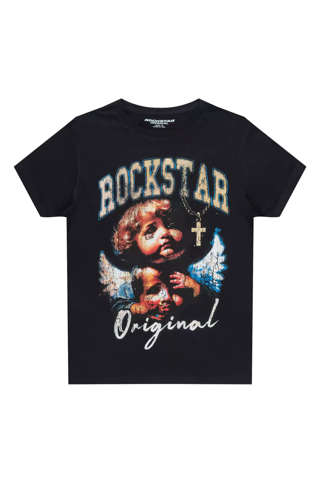 Boys Deiter Black Graphic T-Shirt
