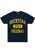 Jherrica Navy Oversized T-Shirt