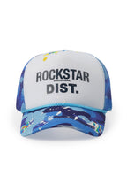 Good Side Only Blue Camo Trucker Hat