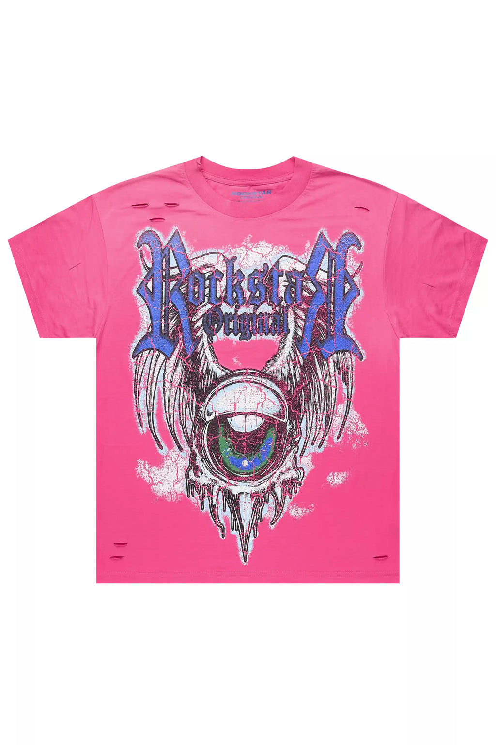 Fenton Fuchsia Oversized Graphic T-Shirt