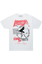 Burial White Graphic T-Shirt