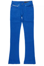 Dag Royal Blue Stacked Flare Jean