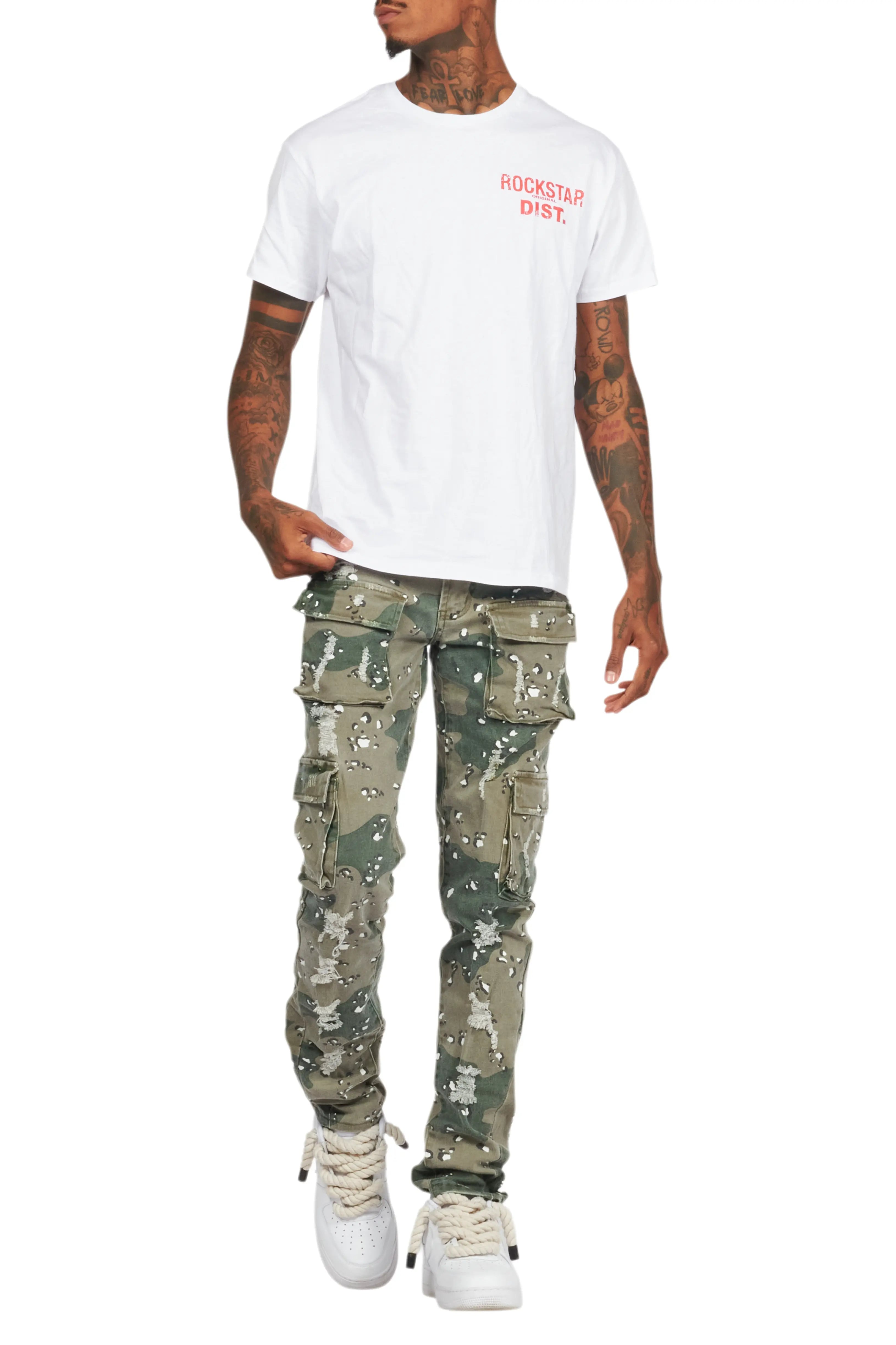 Kade Camo Skinny Fit Jean