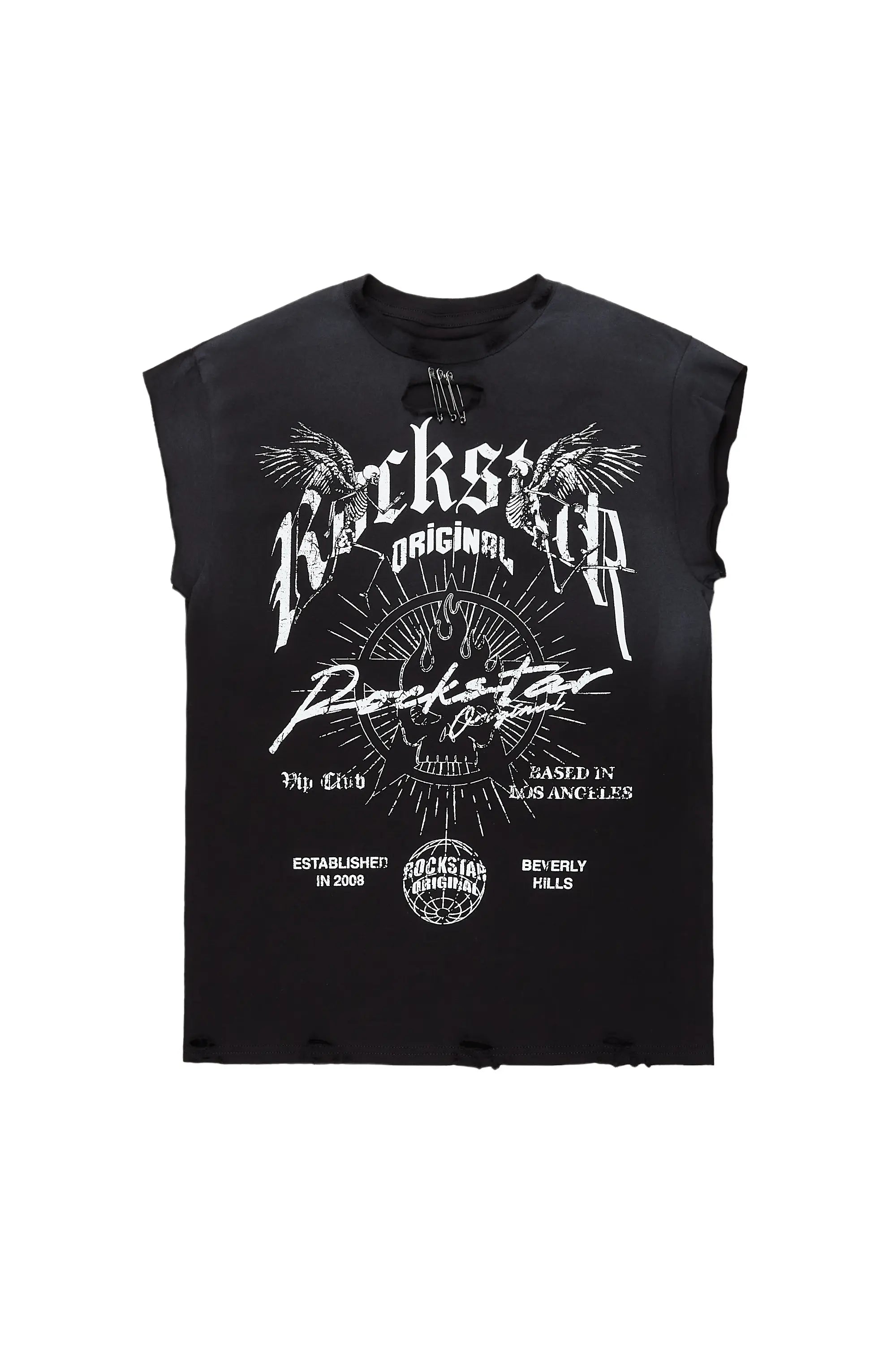 Tylla Black Graphic T-Shirt