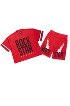 Climi Red T-Shirt/Short Set