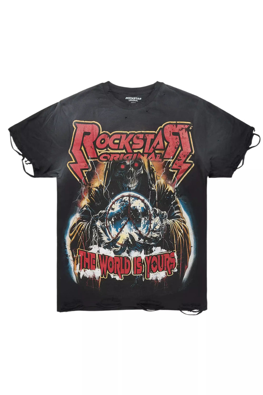 Lucian Black Graphic T-Shirt