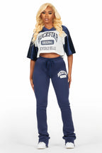 Tamarra Navy/White Jersey Trackset