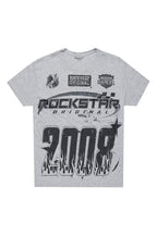 Boys Amos Grey/Black Graphic T-Shirt