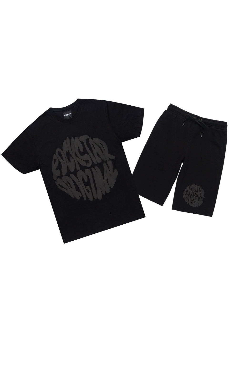 Thierry Black/Black T-Shirt/Short Set