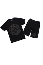 Thierry Black/Black T-Shirt/Short Set