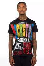 Keen Black/Multi Oversized Graphic T-Shirt