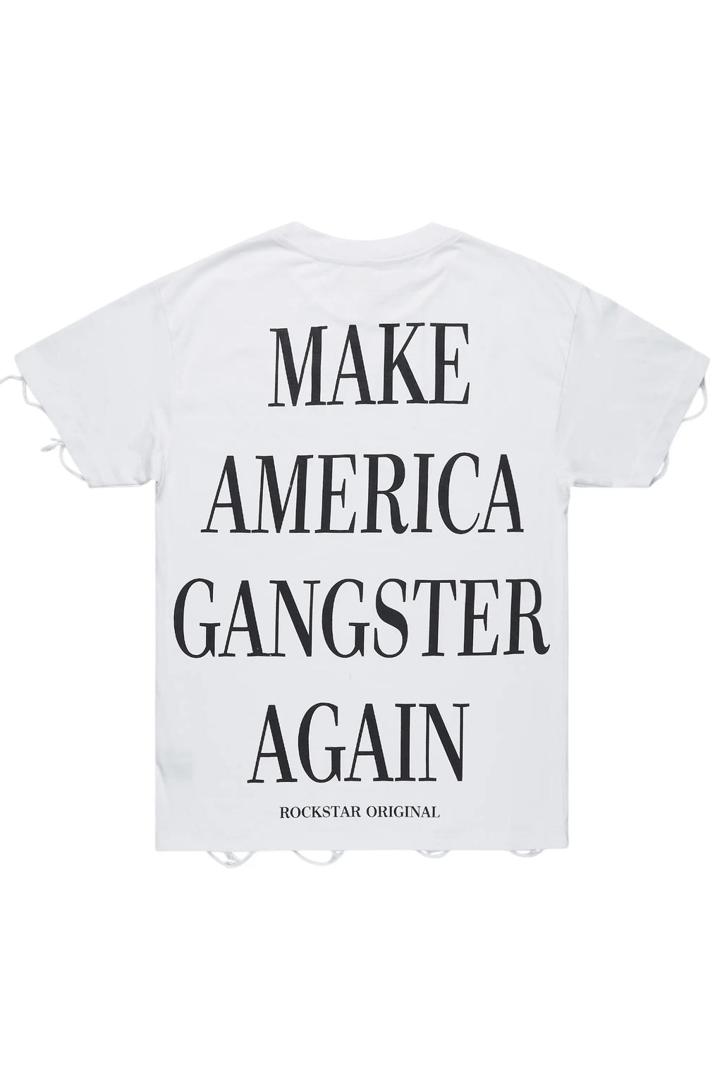 Drako White Oversized Graphic T-Shirt