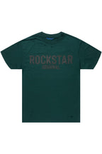 Sana 2.0 Dark Green/Black Oversized Graphic T-Shirt