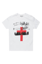 Boys Alaric White/Red Graphic T-Shirt