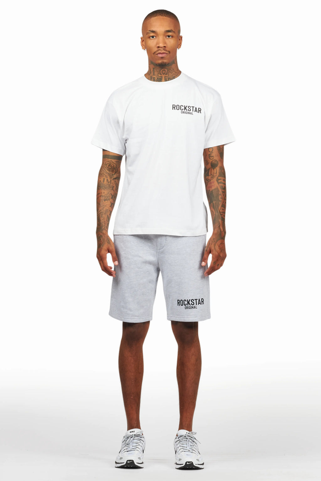 Sana Grey/Black Short Set