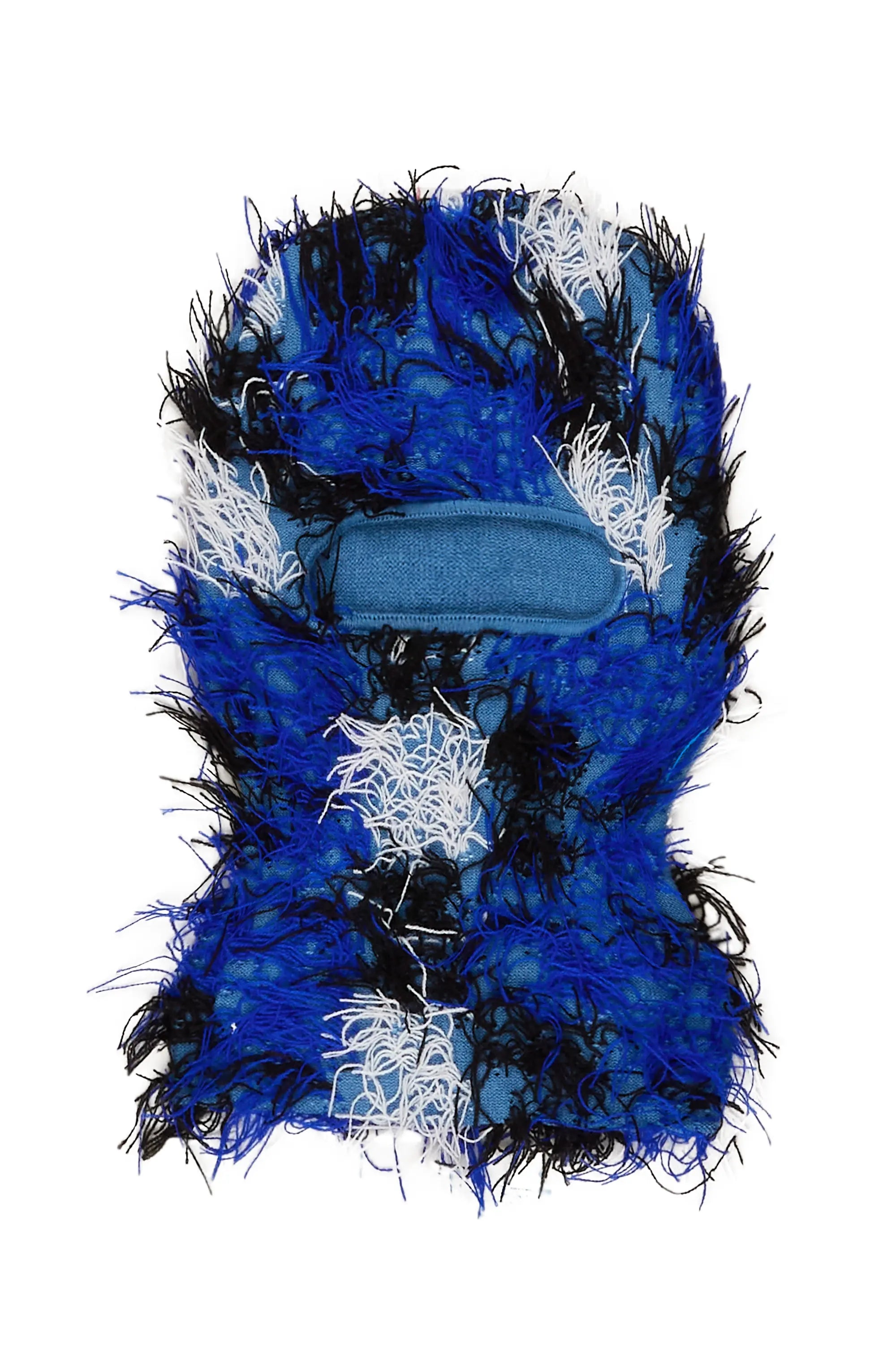 Otto Royal/Black Fuzzy Ski Mask
