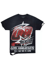 Retta Black Oversized T-Shirt