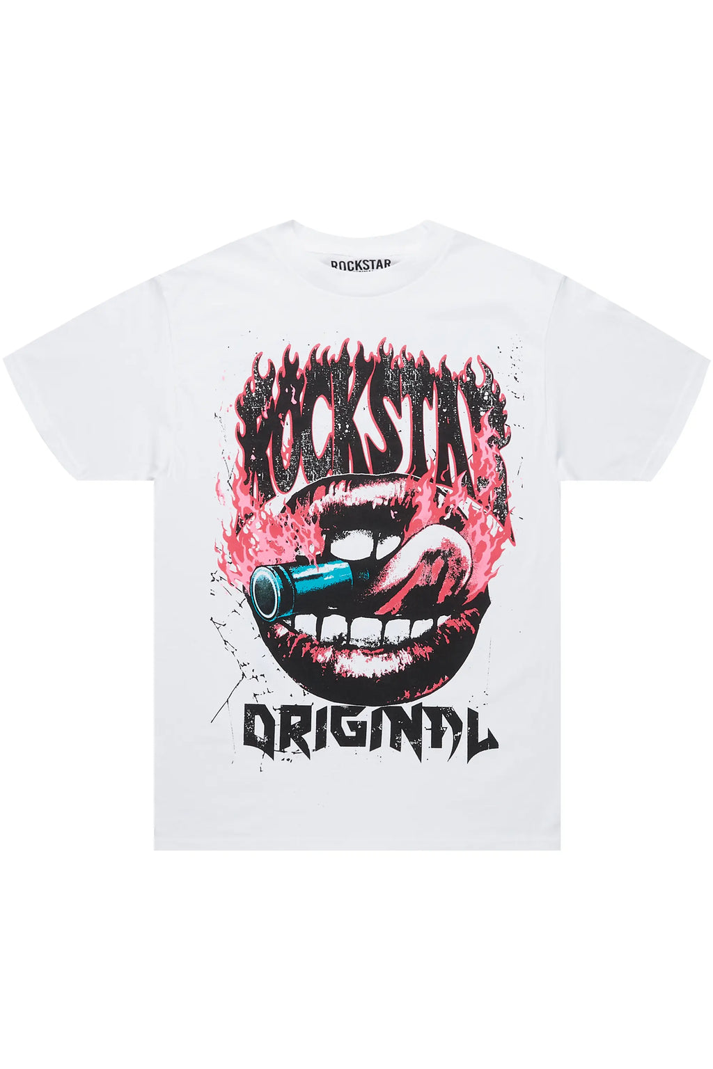 Grindin White Graphic T-Shirt