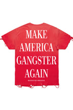 Drako Red Oversized Graphic T-Shirt