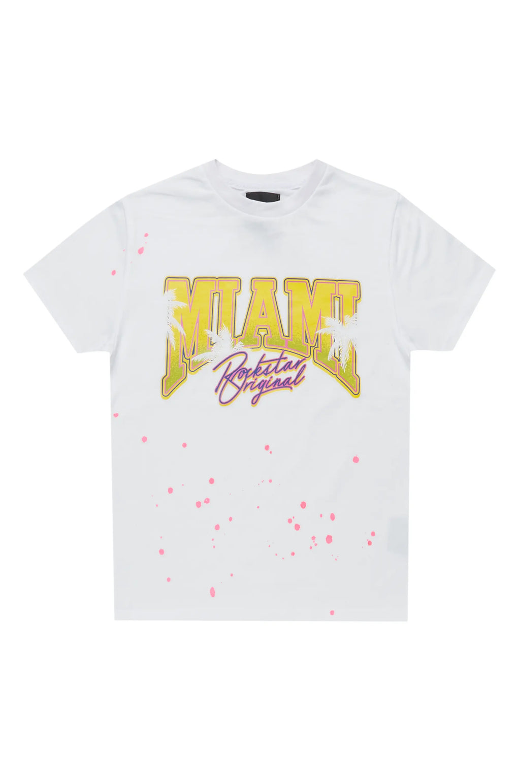 Girls Mila White Graphic T-Shirt