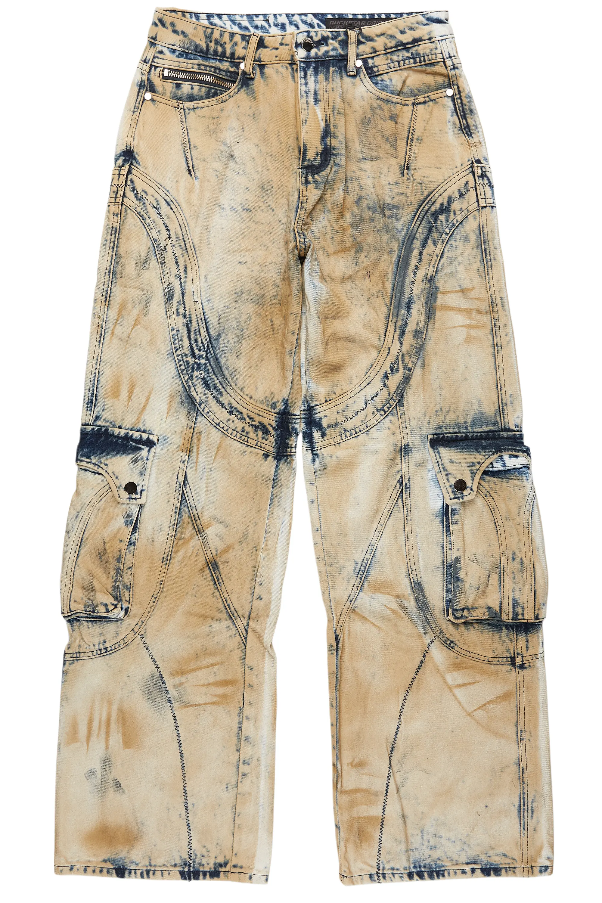 Denmot Blue Baggy Fit Jean