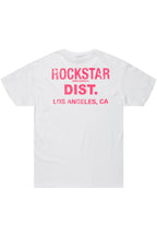 Dalasia White/Pink Oversized Tee