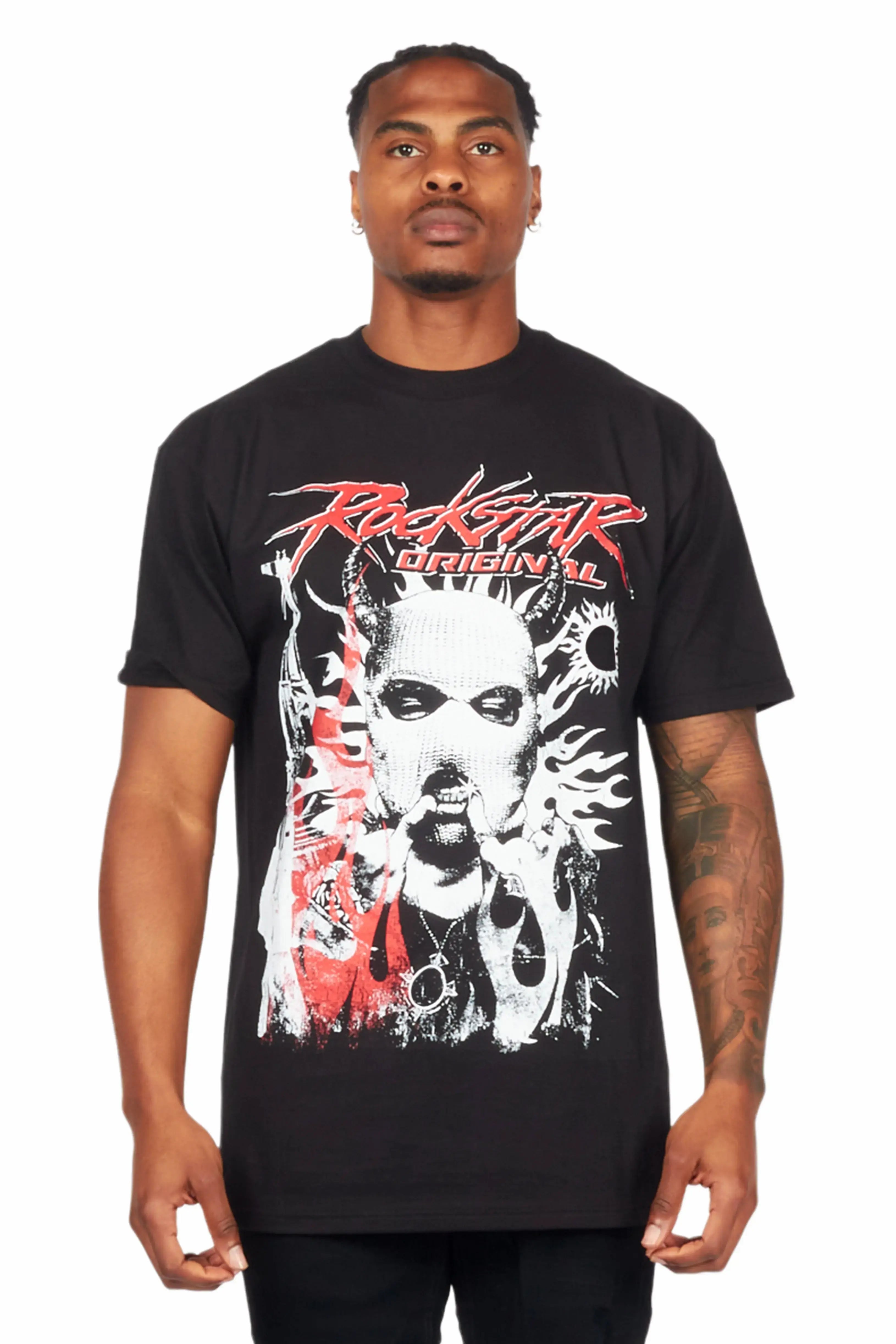 Mercy Black Graphic T-Shirt