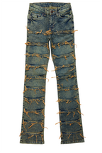 Girls Kazu Vintage Stacked Flare Jean