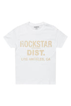 Girls Janny White/ Beige Graphic T-Shirt