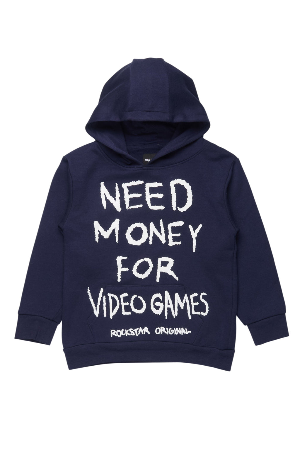 Boys M4 Video Games Navy/White Graphic Hoodie