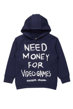 Boys M4 Video Games Navy/White Graphic Hoodie