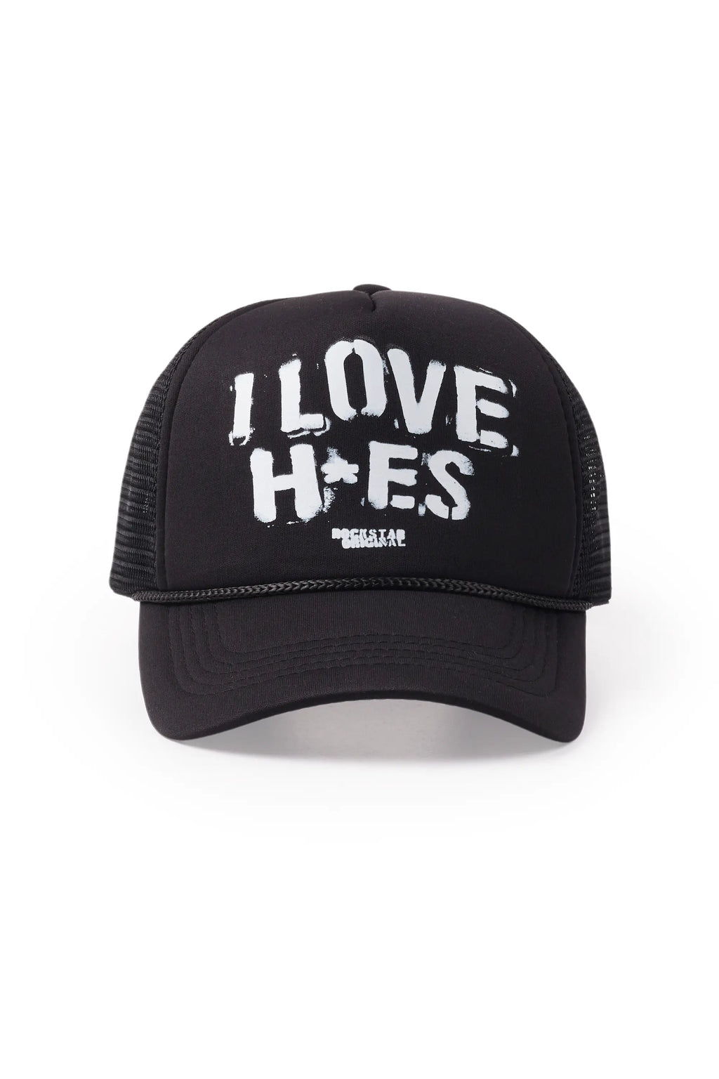 Tanasya Black Trucker Hat