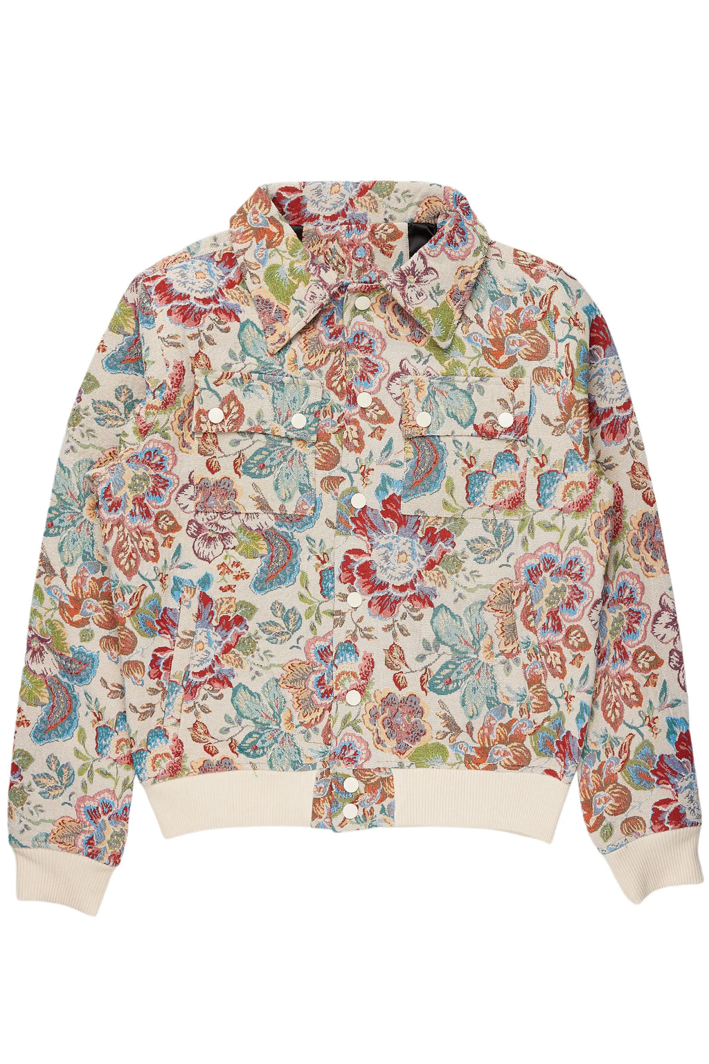 Abner Red/Beige Tapestry Jacket