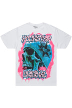 Amari White Graphic T-Shirt